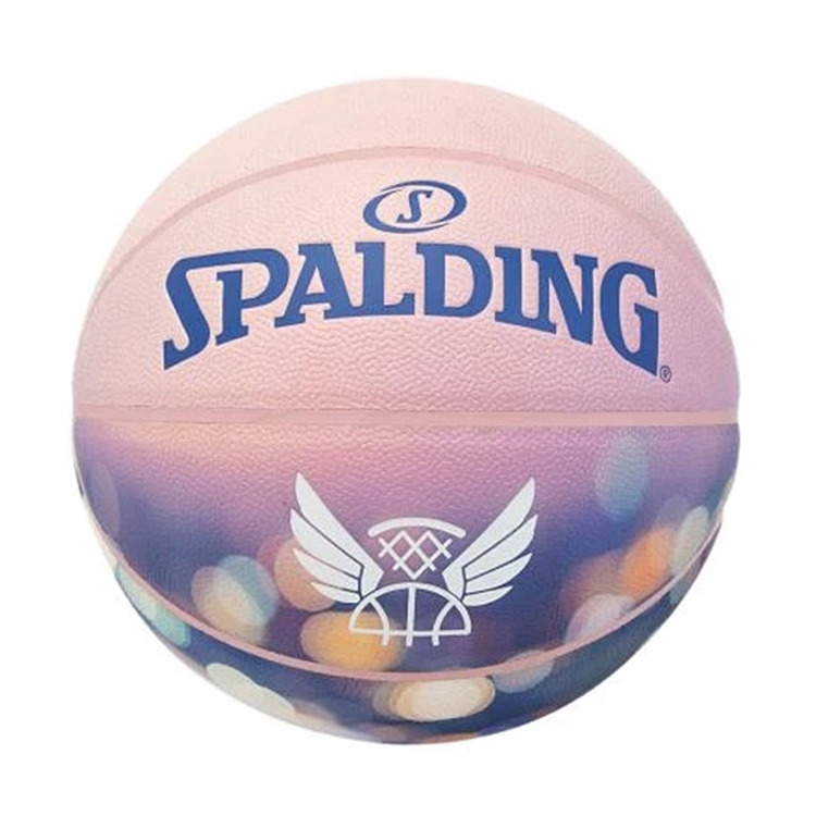 Balón Basket Spalding Flight Nightfall Rubber (Sz7)