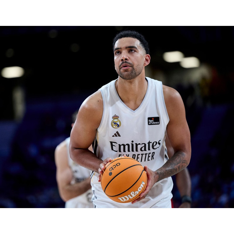 Camiseta Real Madrid Basket 1ª Equipación JR. 2025-26 # 0 LYLES #