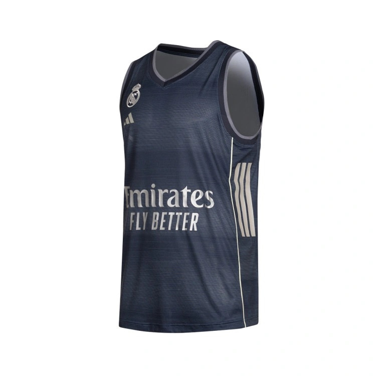 Camiseta Real Madrid Basket 2ª Equipación JR. 2025-26 "Navy"