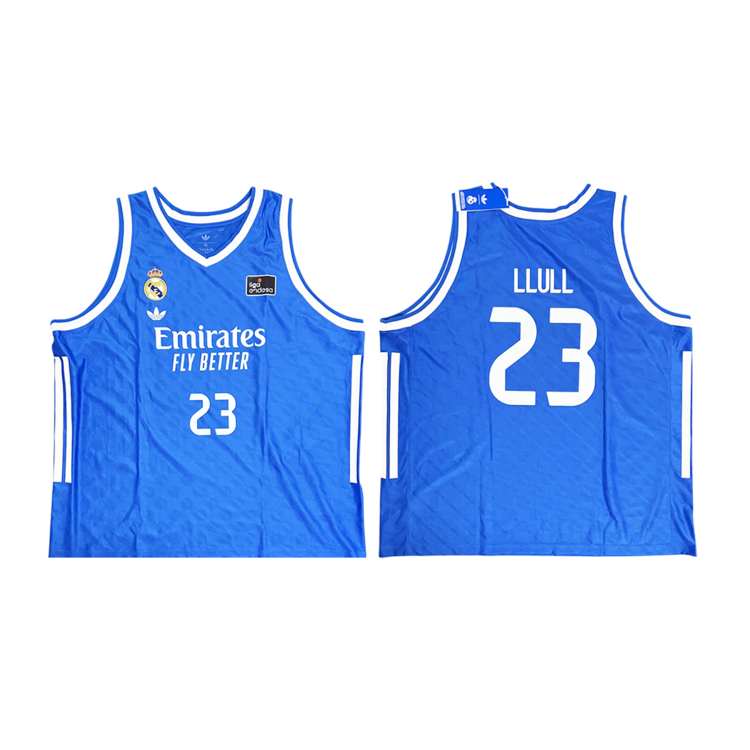 Camiseta Real Madrid Basket 3ª Equipación JR. 2025-26 # 23 LLULL #