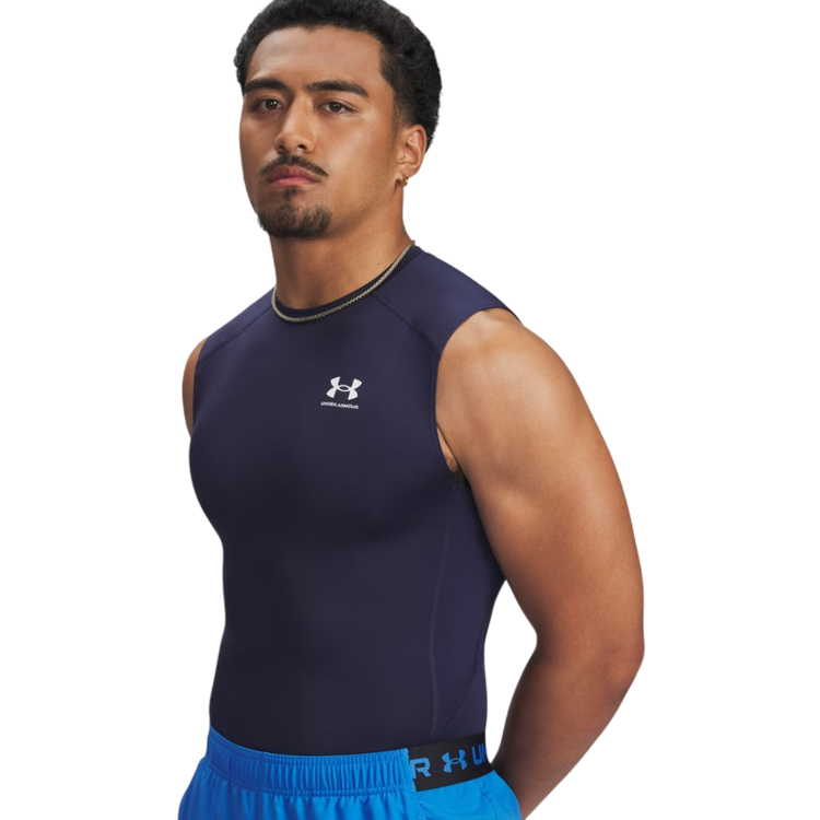 Camiseta sin mangas HG Armour Comp "Navy"