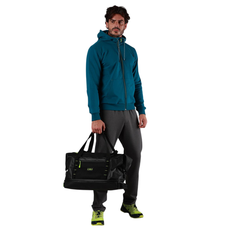 Campagnolo Men's stretch cotton melange sweatpants "Anthracite"