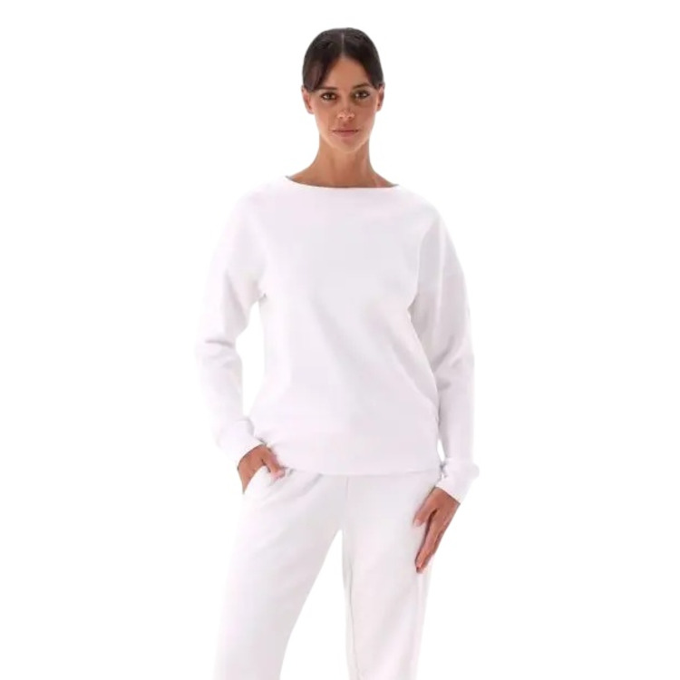 Campagnolo Women’s Light Stretch French Terry Sweater "White"