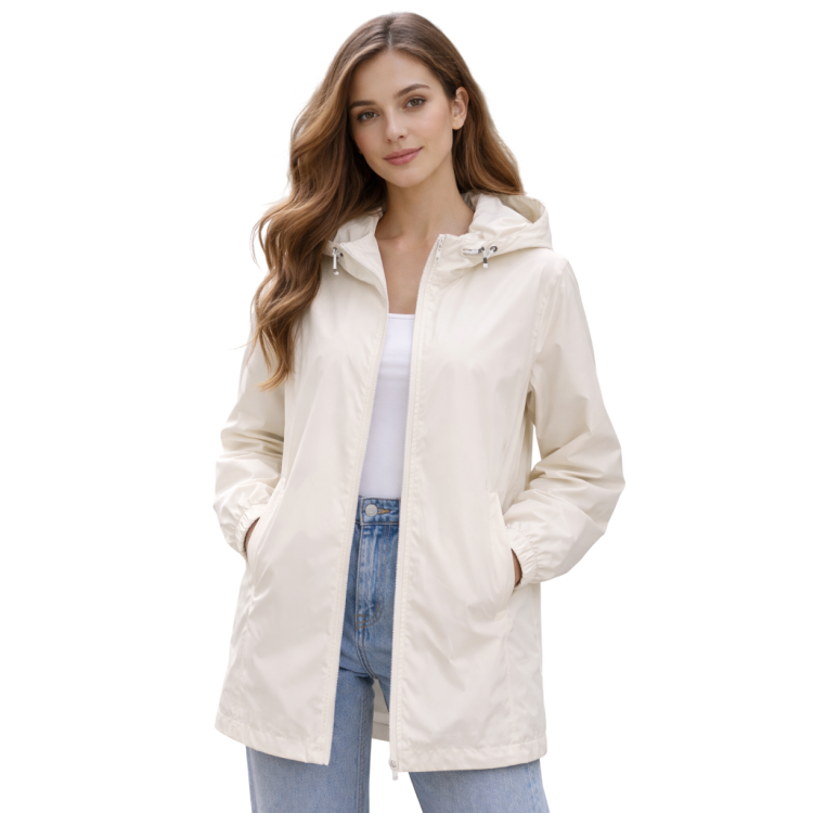 Campagnolo Women's Waterproof Jacket "OffWhite"