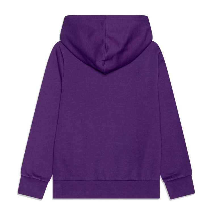 Champion Kids Big Logo Fleece Hoodie "Dark Purple"