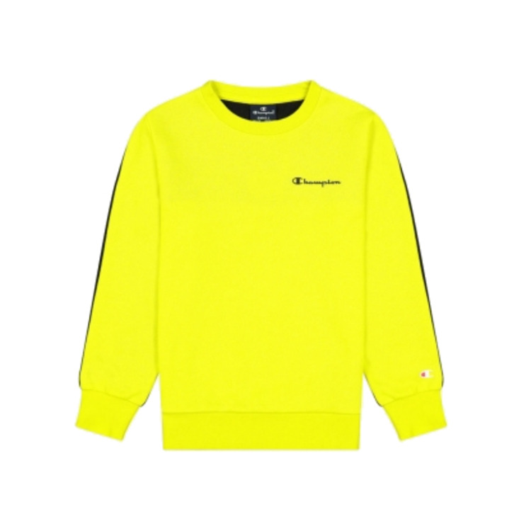 Adicionar ao carrinho Champion Kids Legacy Script Logo Crewneck Sweatshirt "Yellow" Champion Kids Legacy Script Logo Crewneck Sweatshirt "Yellow"