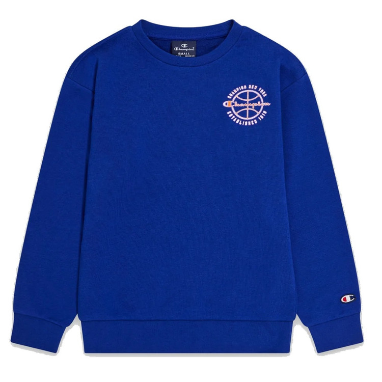Adicionar ao carrinho Champion Kids Modern Basketball Logo Sweatshirt "Blue" Champion Kids Modern Basketball Logo Sweatshirt "Blue"