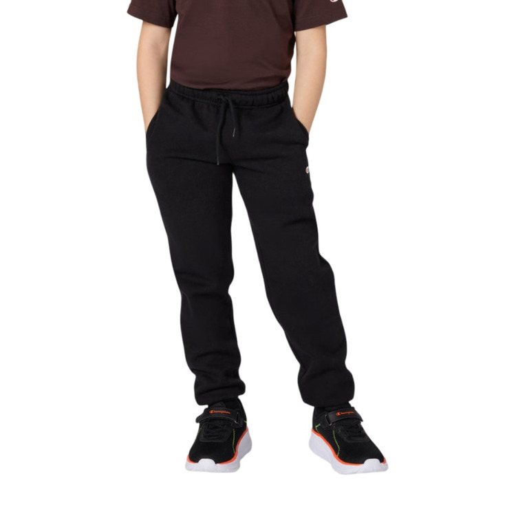 Champion Kids Rib Cuff Fleece Pants Icons "Black"