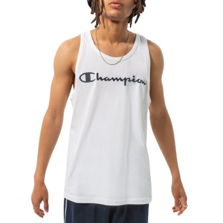 Adicionar ao carrinho Champion Legacy Contrast Scrip Logo Tank Top "White" Champion Legacy Contrast Scrip Logo Tank Top "White"