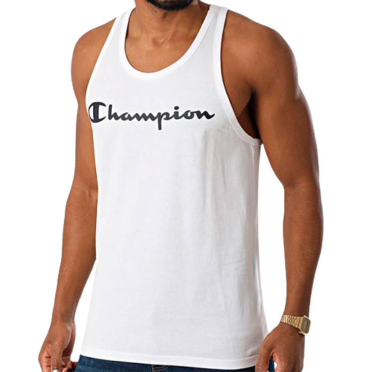 Adicionar ao carrinho Champion Legacy Cotton Contrast Scrip Logo Tank Top "White" Champion Legacy Cotton Contrast Scrip Logo Tank Top "White"