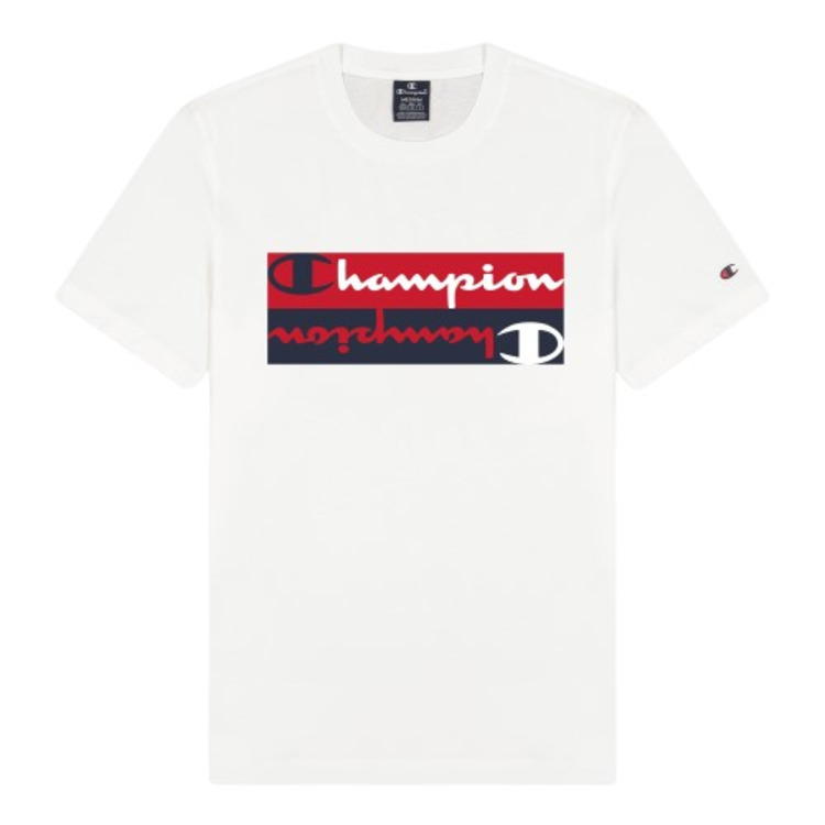 Adicionar ao carrinho Champion Legacy Script Logo Crewneck Tee "White" Champion Legacy Script Logo Crewneck Tee "White"