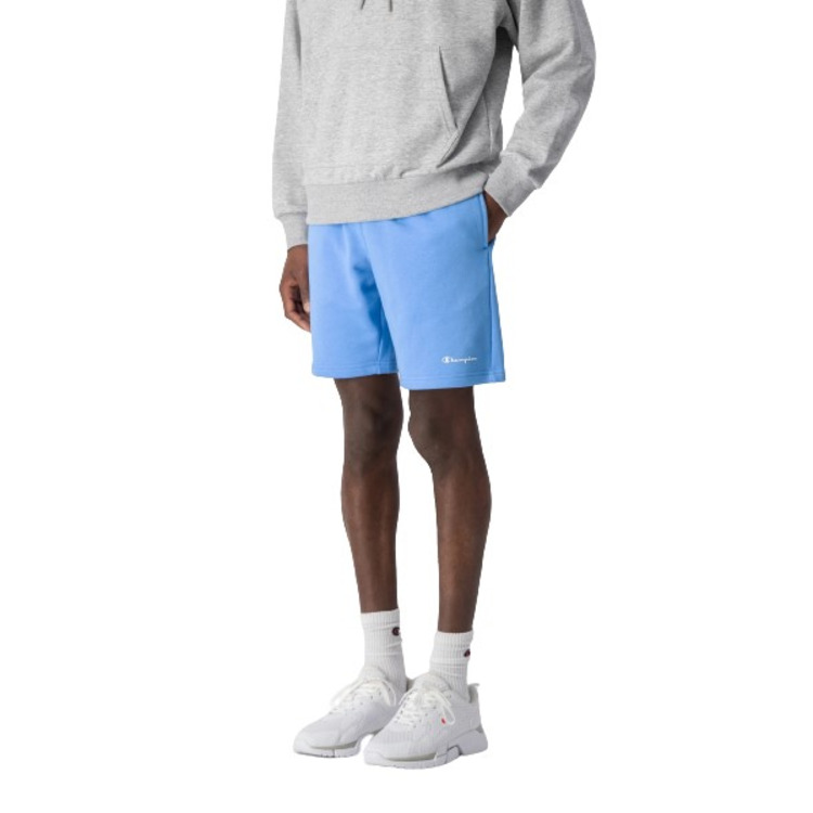 Champion Legacy Script Logo Power Blend French Terry Bermuda "Blue"