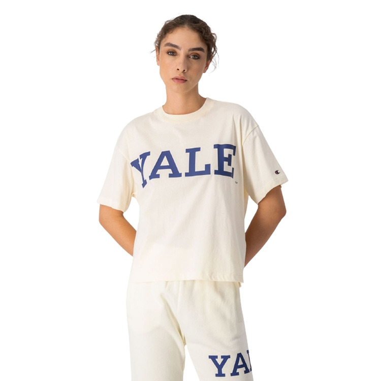 Adicionar ao carrinho Champion Legacy University Yale Logo Cotton T-Shirt Champion Legacy University Yale Logo Cotton T-Shirt