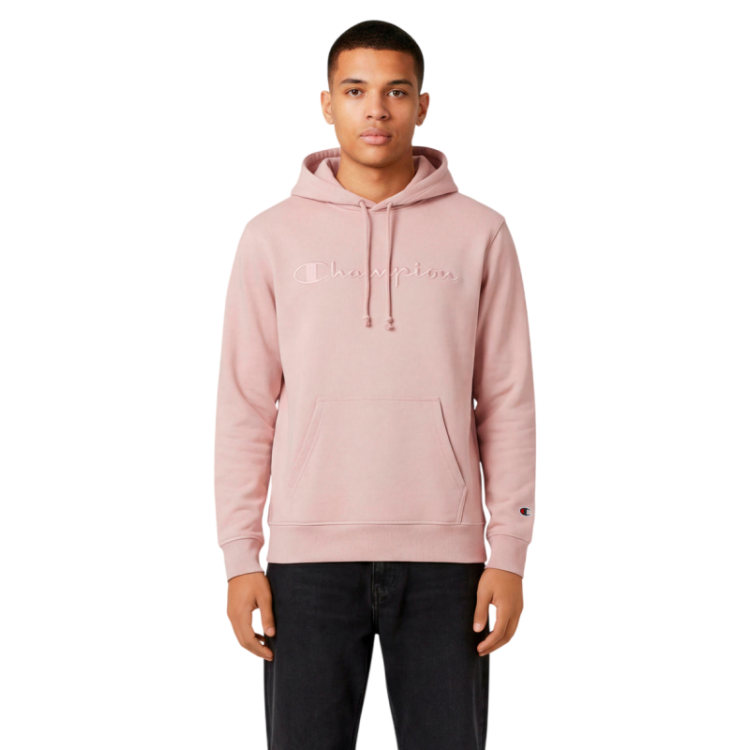 Champion Lightweight Hoodie  Embroidered Logo Icons "Rose Tane"