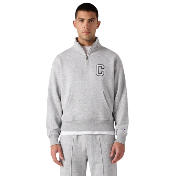 Champion Men´s Main Street Half-Zip Sweatshirt "Grey"