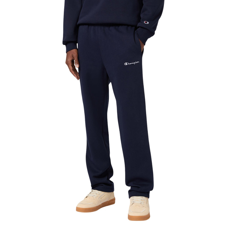 Champion Men’s Straight Hem Fleece Pants Icons "Navy Blue"