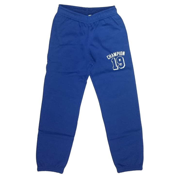 Champion Pantalón Menino Athletic Logo 1919 Cuff  (royal)