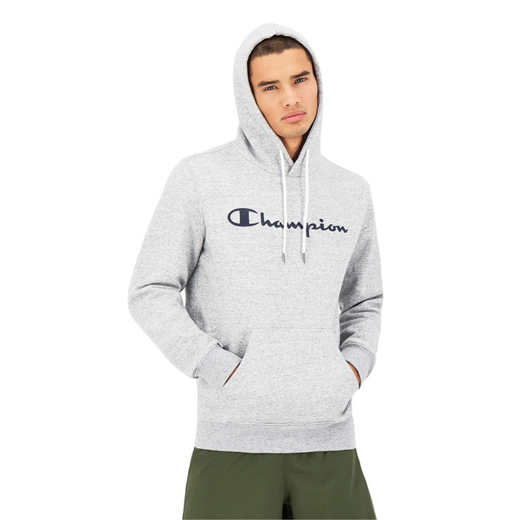 Adicionar ao carrinho Champion Script Logo Print Cotton Terry Hoodie "Light Grey" Champion Script Logo Print Cotton Terry Hoodie "Light Grey"