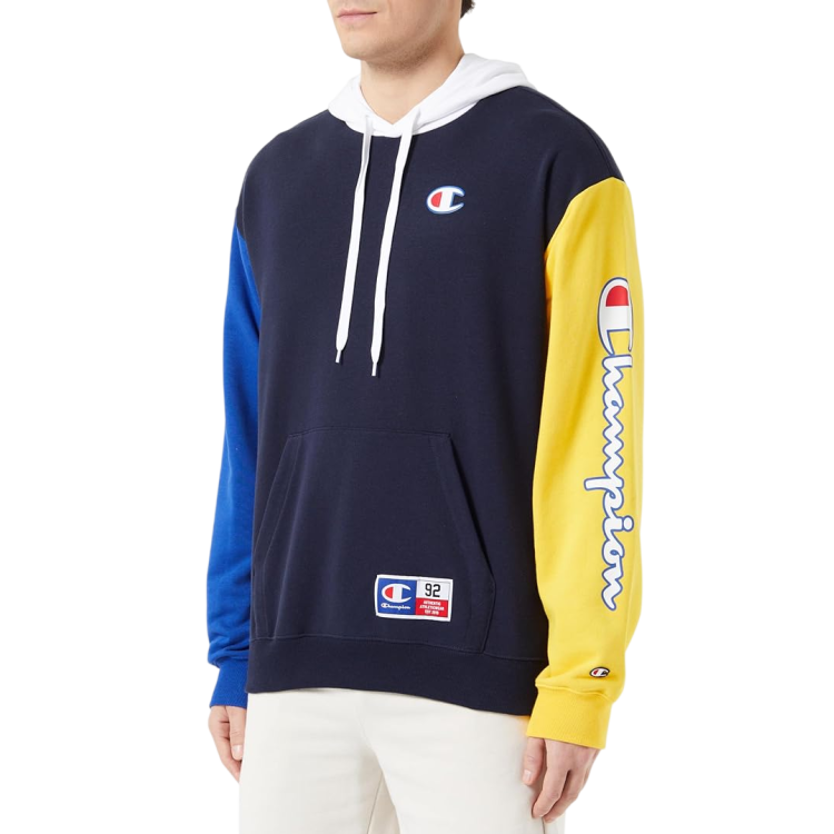 Champion Sport Lifestyle Basketball Hooded Logo C "Navy"