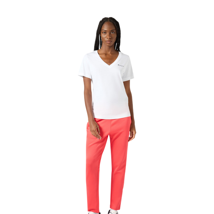 Champion Women’s V-Neck T-Shirt Icons "White"