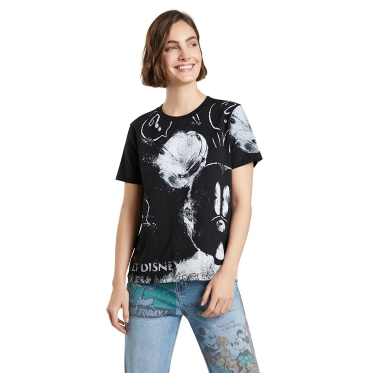 Adicionar ao carrinho Desigual 100% Algodón Mickey Mouse T-Shirt Desigual 100% Algodón Mickey Mouse T-Shirt