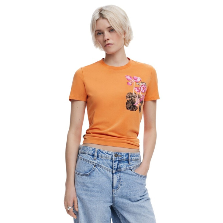 Desigual By Mr. Christian Lacroix t-shirt "Orange"