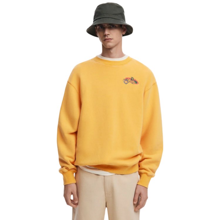 Desigual EMBROIDERED SWEATSHIRT  "Orange"