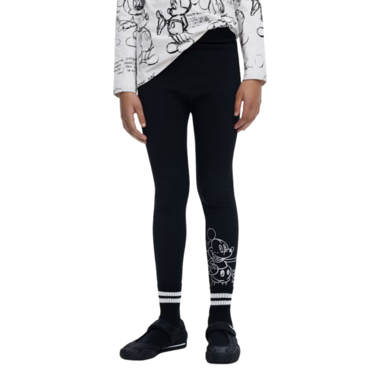 DESIGUAL LEGGING  MICKEY "Black"