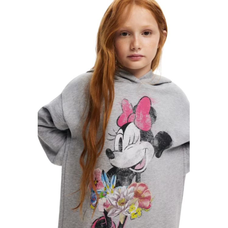 DESIGUAL VEST HOODIE MINNIE "Grey"