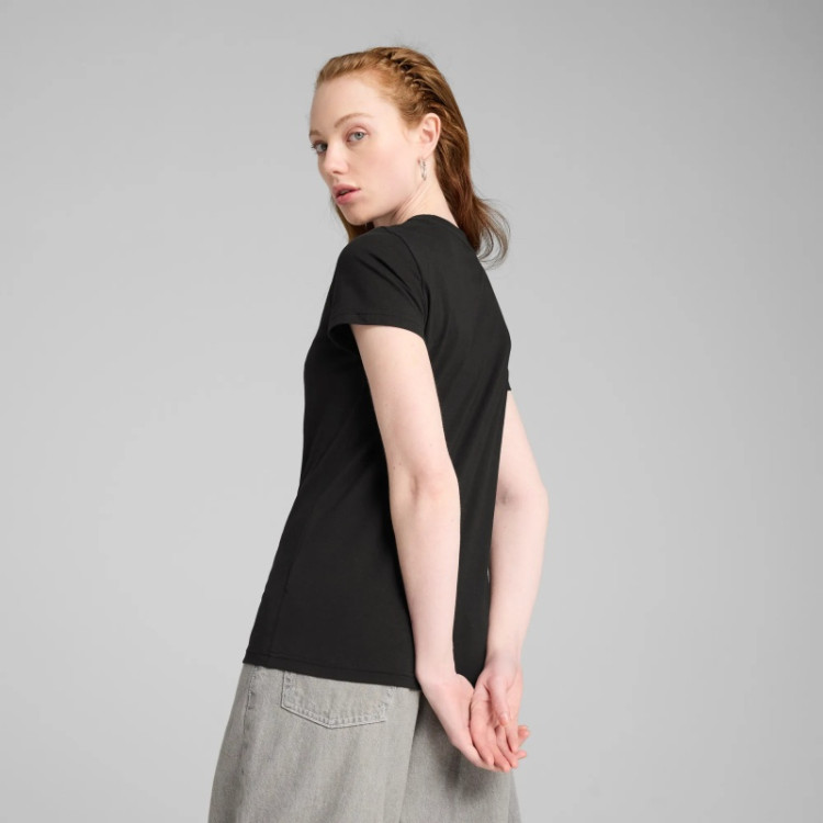 GRAPHICS Branded Leaf Tee "Black"