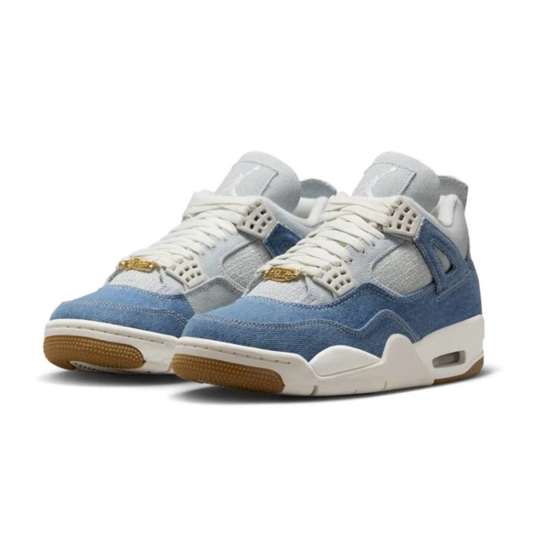 Jordan 4 Retro TEX Denim Worn Blue (Women's)