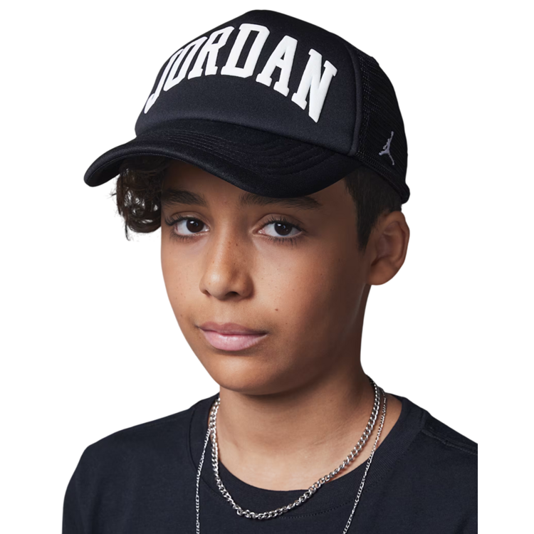 Jordan Big Kids JDB Jan Foam Trucker Hat "Black"