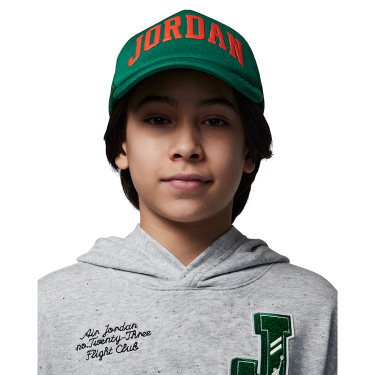 Adicionar ao carrinho Jordan Big Kids JDB Jan Foam Trucker Hat "Pine Green" Jordan Big Kids JDB Jan Foam Trucker Hat "Pine Green"
