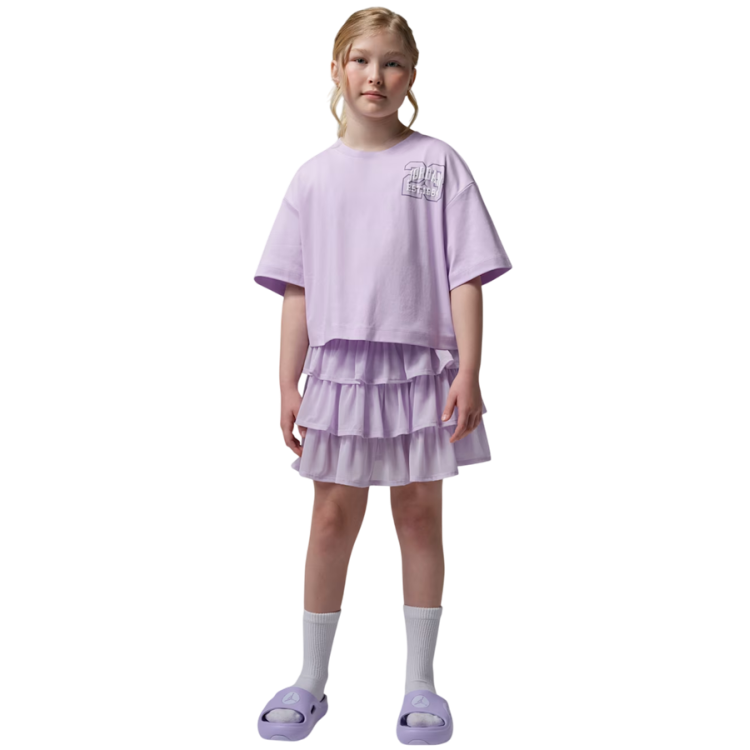 Jordan Girls JBG Secret Diary Tulle Skort "Violet Mist"