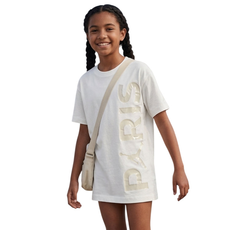 Jordan Girls JDB Paris Saint-Germain GFX Tee "Sail"