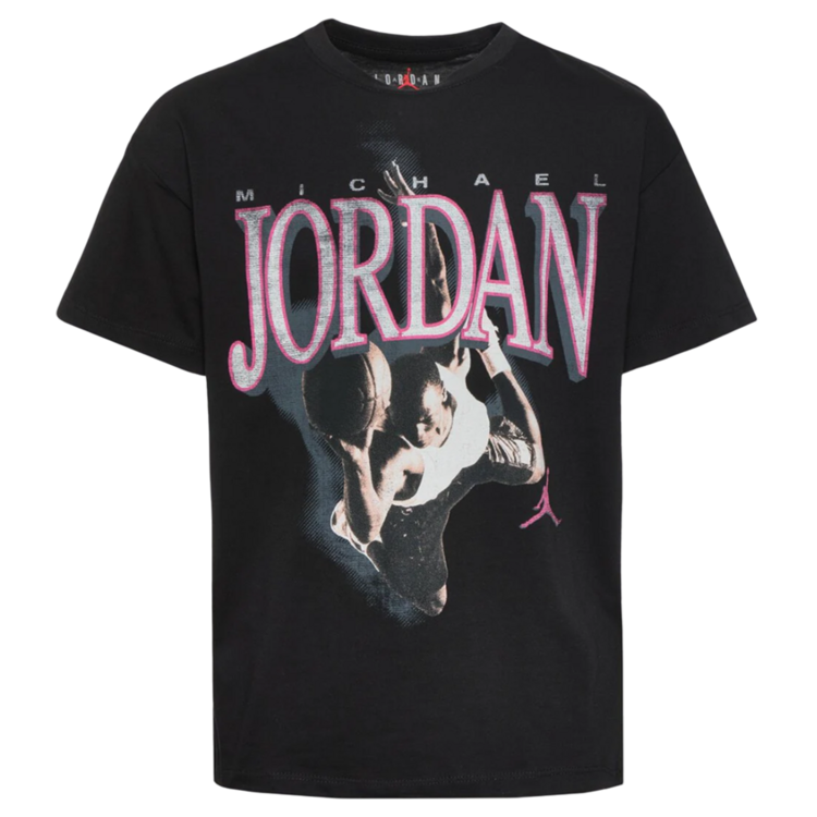 Jordan Girls JDB Soar Oversize Graphic T-Shirt "Black"