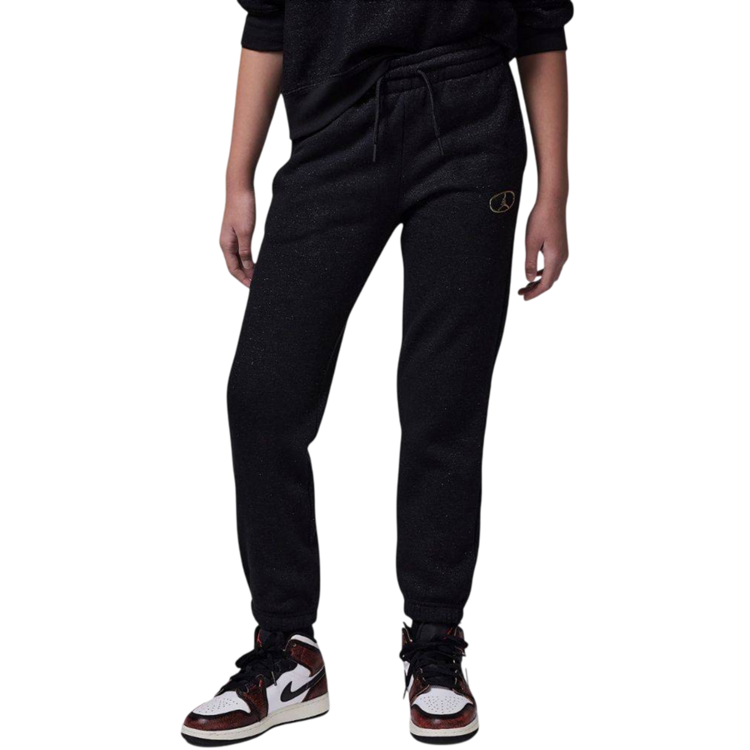 Jordan Girls JDG 1ST Baby Blue Pants "Black"