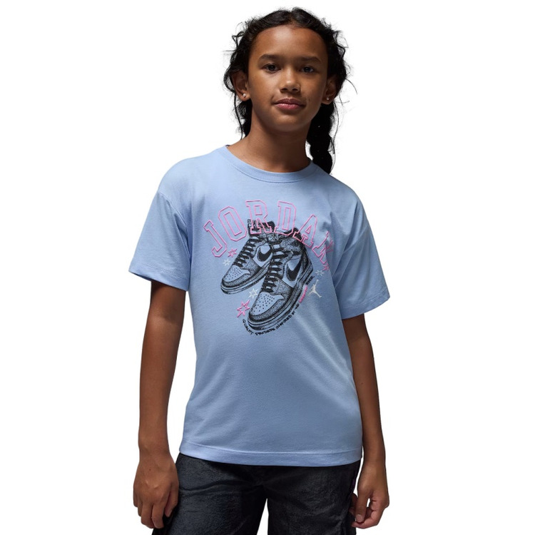 Jordan Girls JDG AJ1 Rookie SS Tee "Colbalt Bliss"