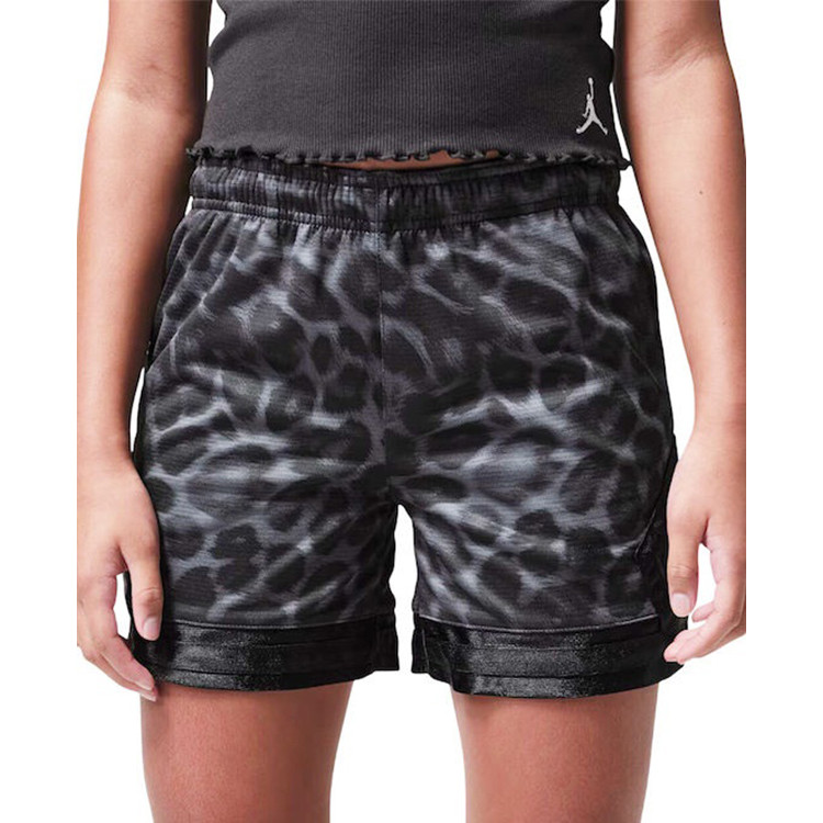 Jordan Girls JDG Printed Sport Diamond AOP Shorts "Black"