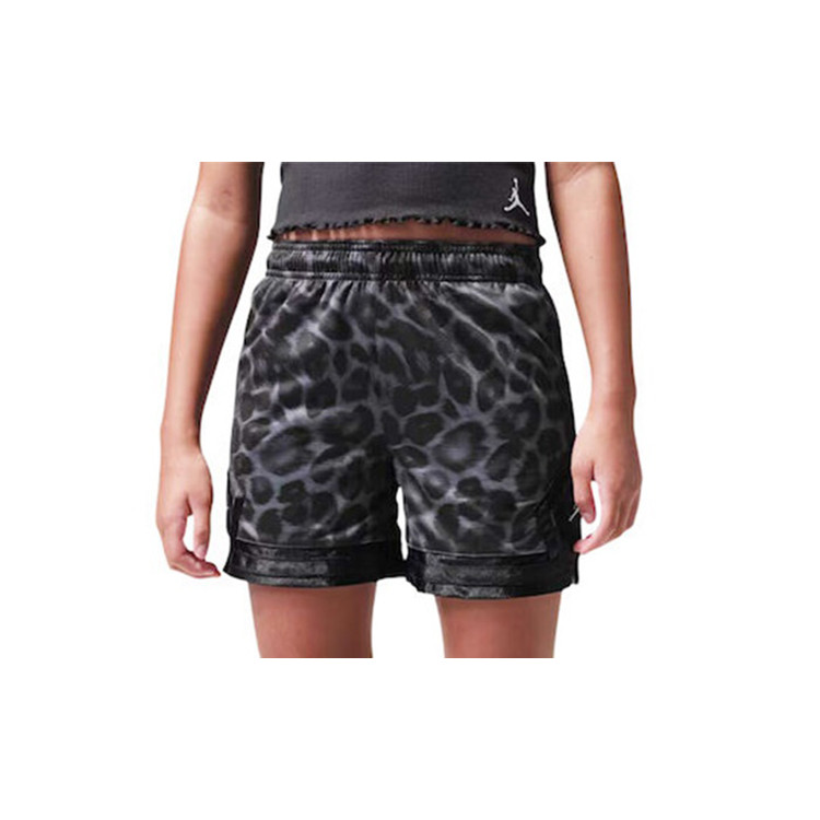 Jordan Girls JDG Printed Sport Diamond AOP Shorts "Black"