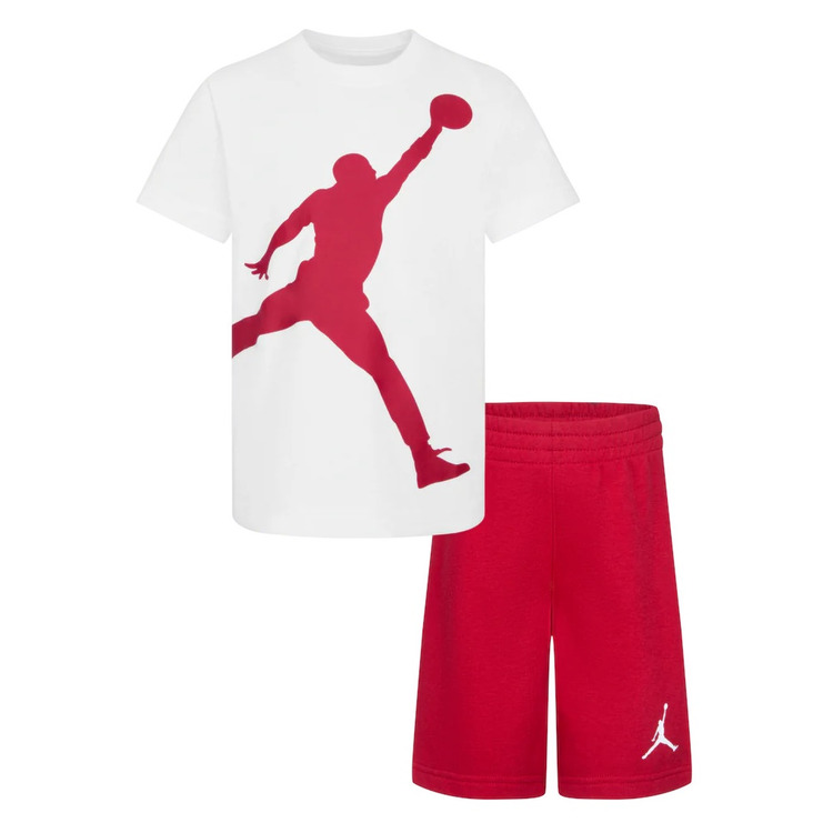 Adicionar ao carrinho Jordan Infants Jumpman Jumbo Tee Short Set "Gym Red-White" Jordan Infants Jumpman Jumbo Tee Short Set "Gym Red-White"