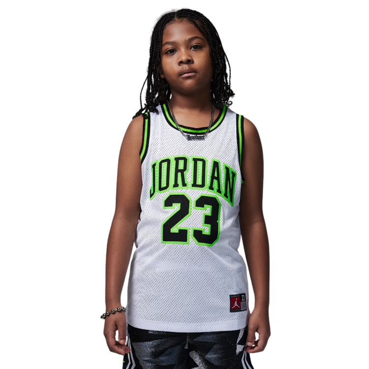 Jordan Kids JBD 23 Jersey Tank Top "Electric Green""