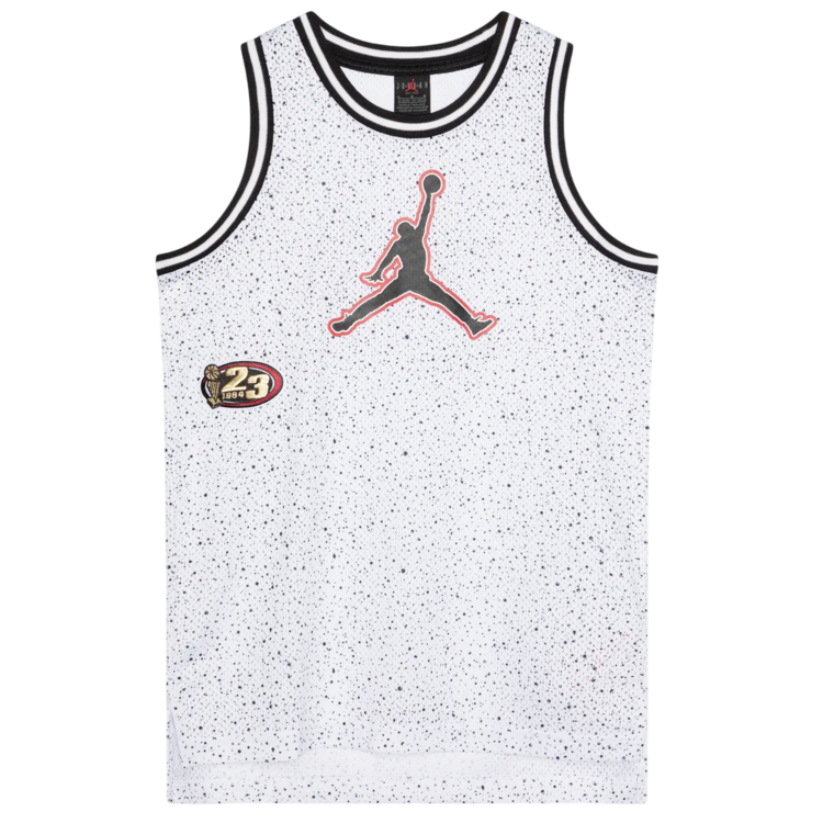 Jordan Kids JBD Play Off Speckle Jersey Tank Top "White""