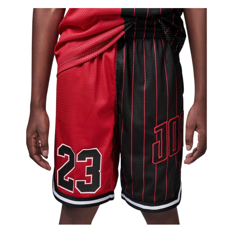 Jordan Kids JBD Play Off Speckle Mesh Short "Gym Red"