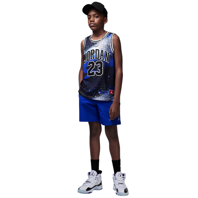 Jordan Kids JDB 23 AOP Jersey "Black-Hyper Royal"