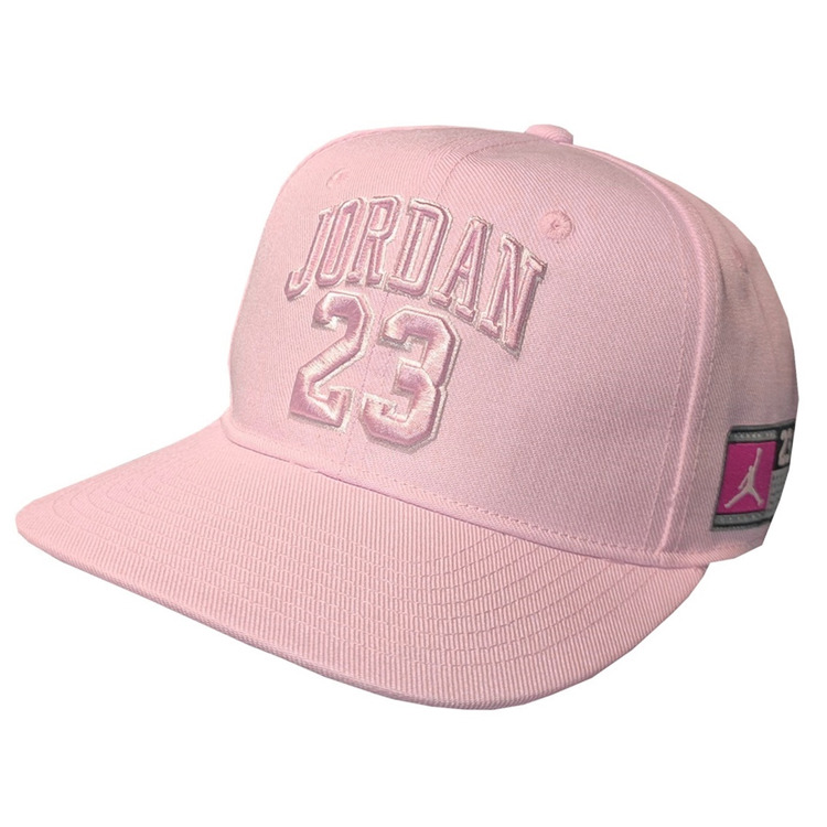 Adicionar ao carrinho Jordan Kids JDB 23 Jersey Flat Brim Cap "Pink Foam" Jordan Kids JDB 23 Jersey Flat Brim Cap "Pink Foam"