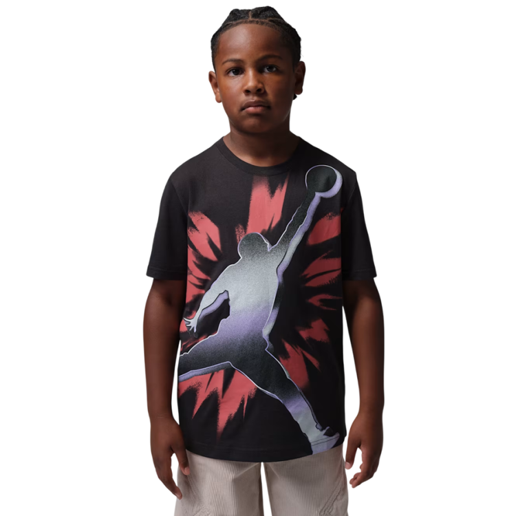 Jordan Kids JDB Chrome Jumpman T-Shirt "Off Noir"