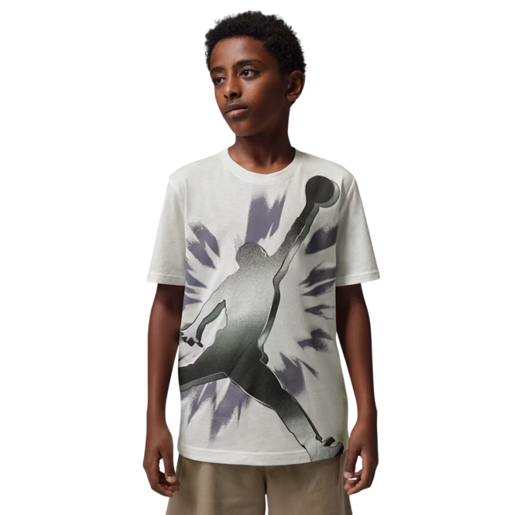 Jordan Kids JDB Chrome Jumpman T-Shirt "Sail"