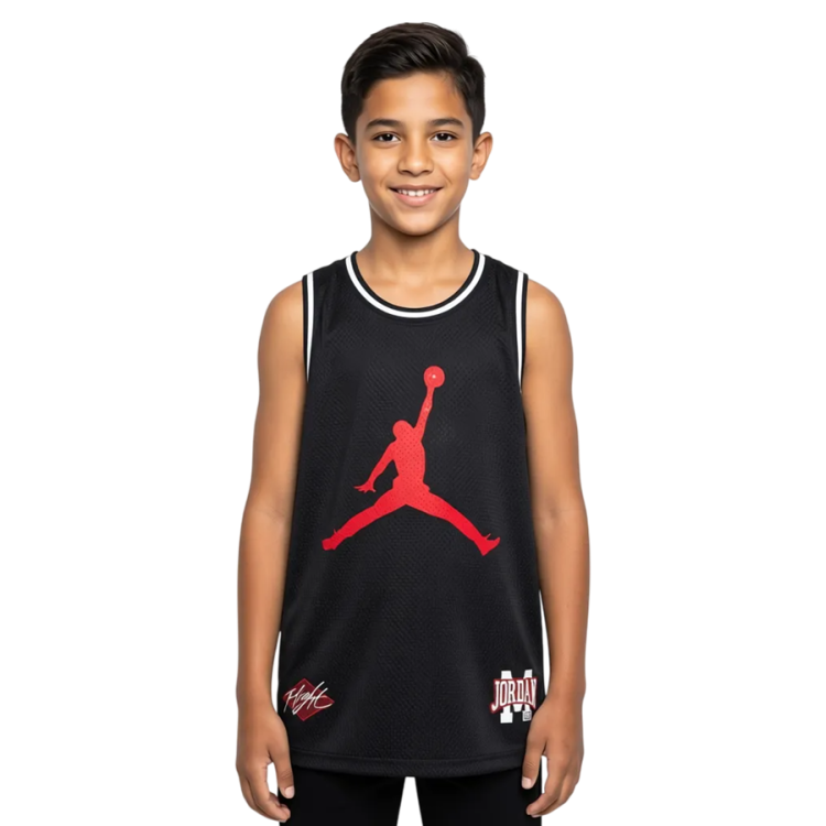 Jordan Kids JDB Dinasty Jersey Tank "Black"