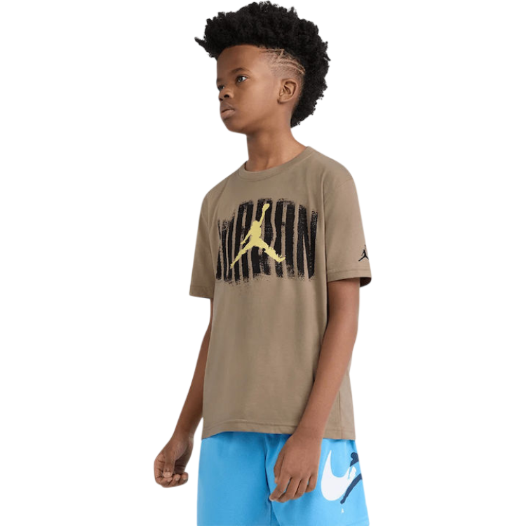 Camiseta Niño/Niña Jordan Kids JDB Distressed "Khaki"